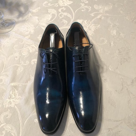 mens blue shoes size 12 - Picture 1 of 4